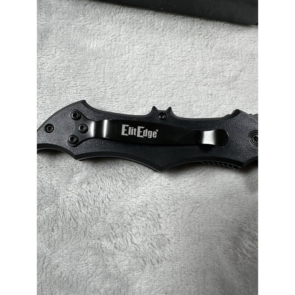 Spring Assisted Knife Black Bat - Picture 4 of 4